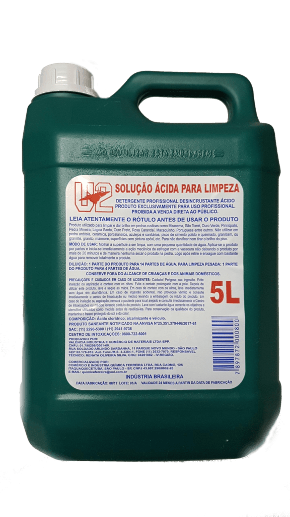 Limpa Vidro 5L - Valença Química